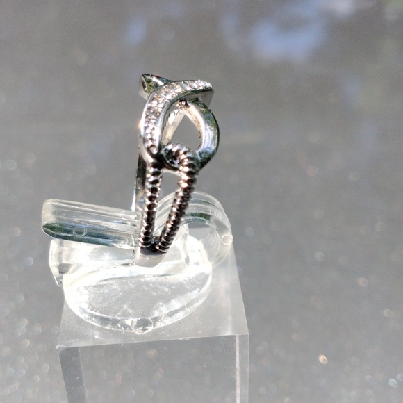 Infinity symbol silver ring - Picture 4 of 7